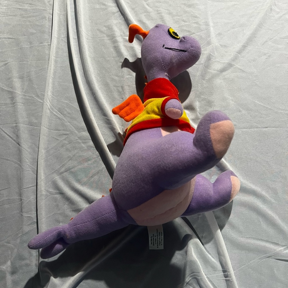 Figment  Purple Dragon Plush From Walt Disney World Epcot Center 1982 Vtg